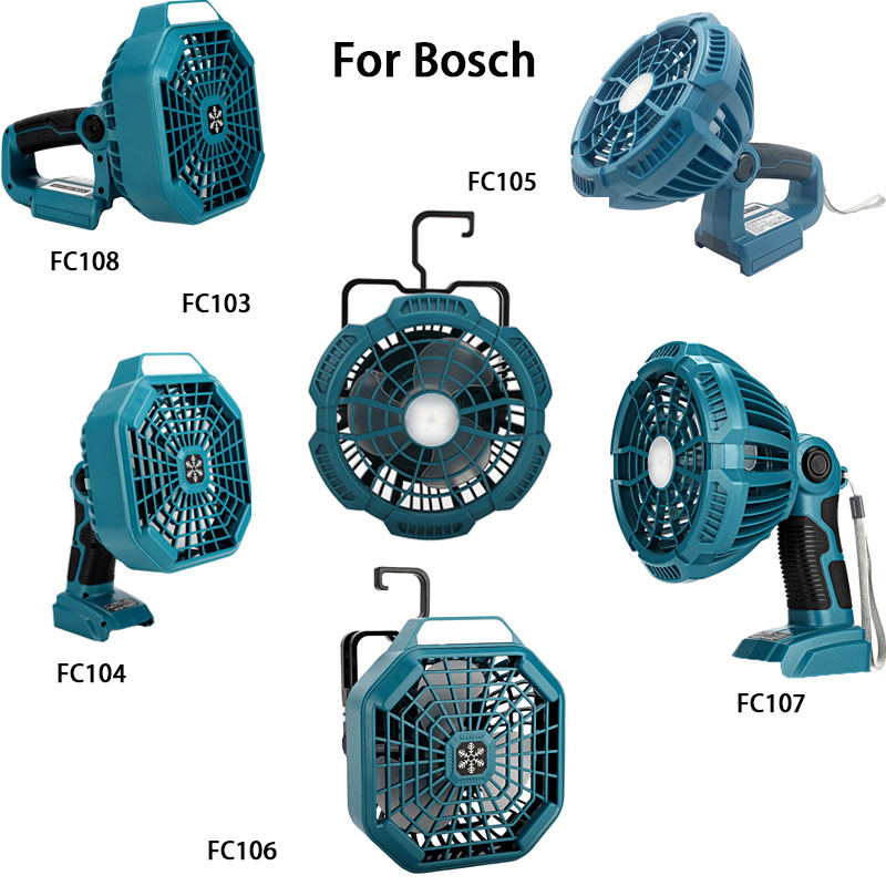 Desk Setup Gear - Multifunctional Lighting Fan For Bosch With