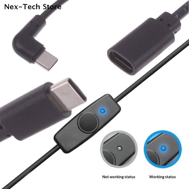 1Pcs 5V 2A Short USB C Extensi - Desk Setup Led Strip recension och pris
