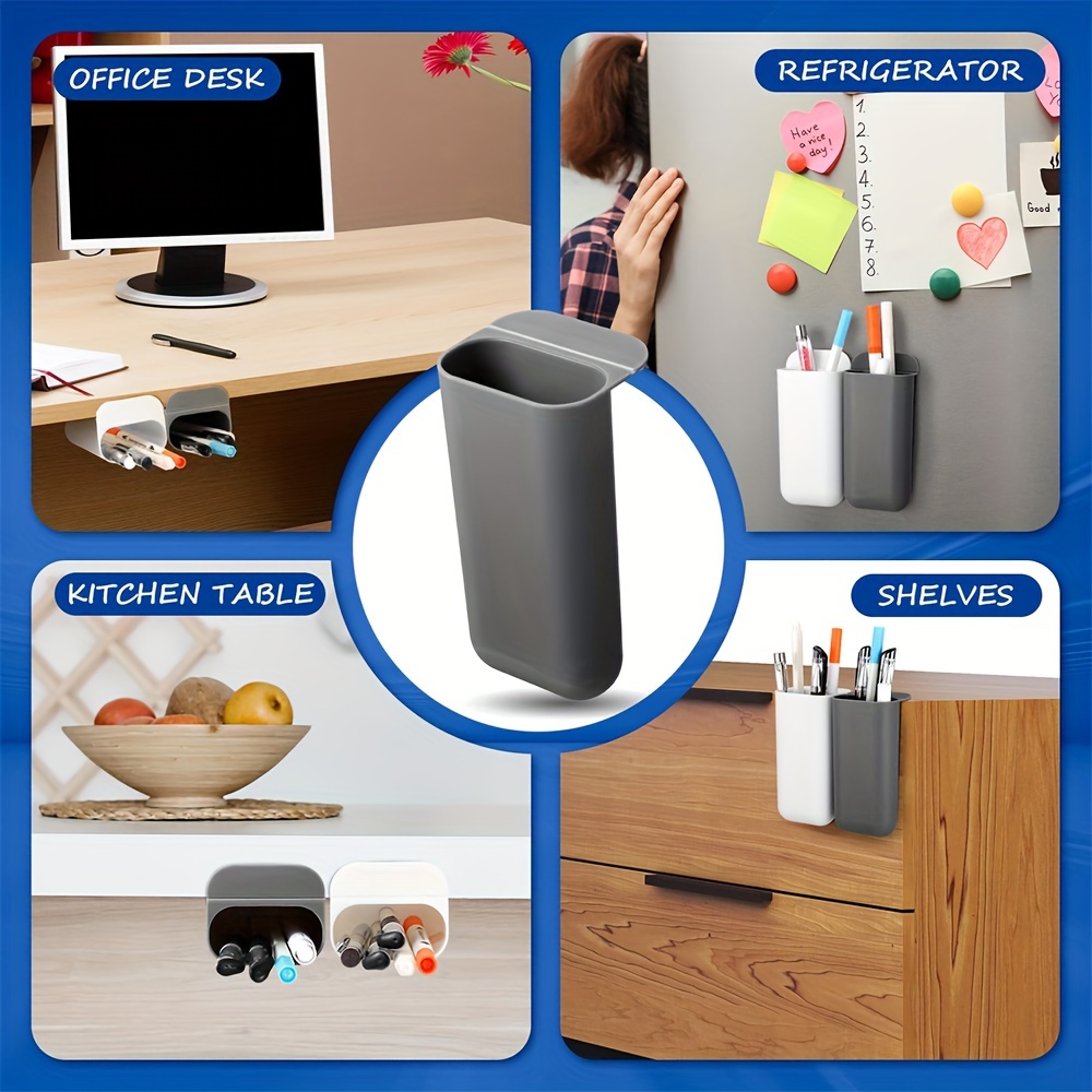 Desk Pen Holders, Clip-on Penc - Desk Setup Organizer recension och pris