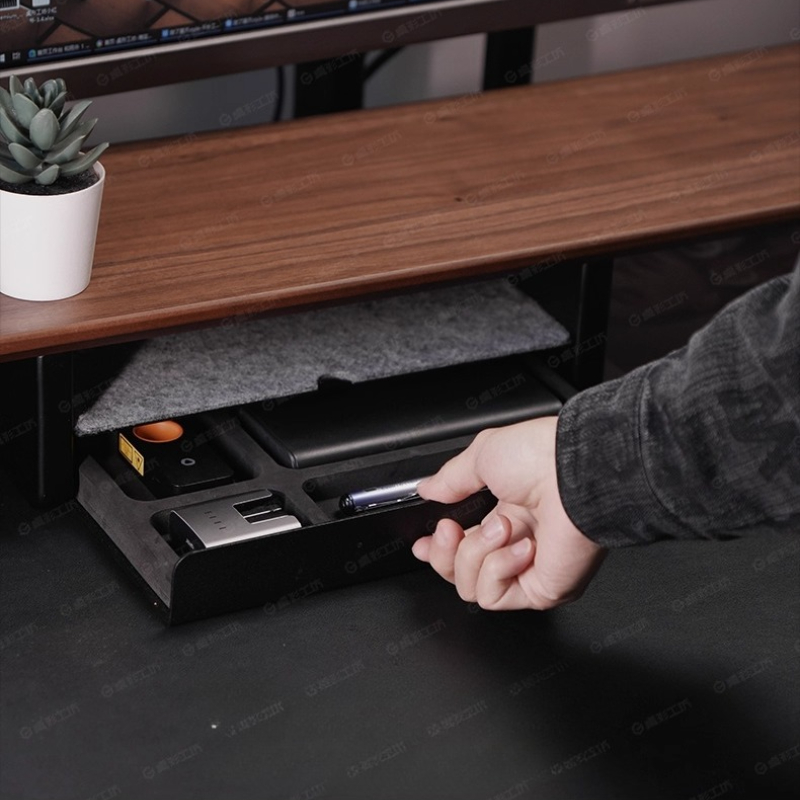 Monitor Stand Riser Storage Dr - Desk Setup Organizer recension och pris