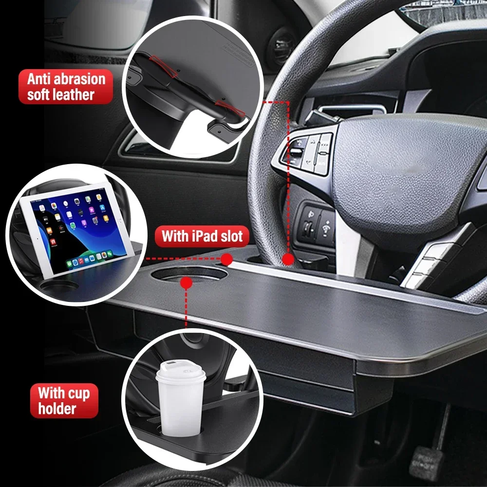 Multi-used Car Tray Laptop Des - Desk Setup Organizer recension och pris