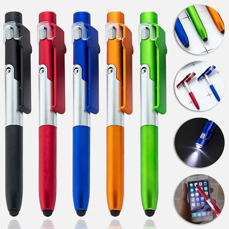 Multi-Function Toy Pen Four In - Dual Phone Holder recension och pris