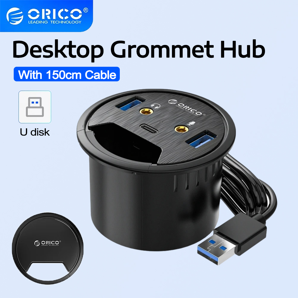 ORICO Desktop Grommet USB 3.0  - Desk Setup Hub recension och pris