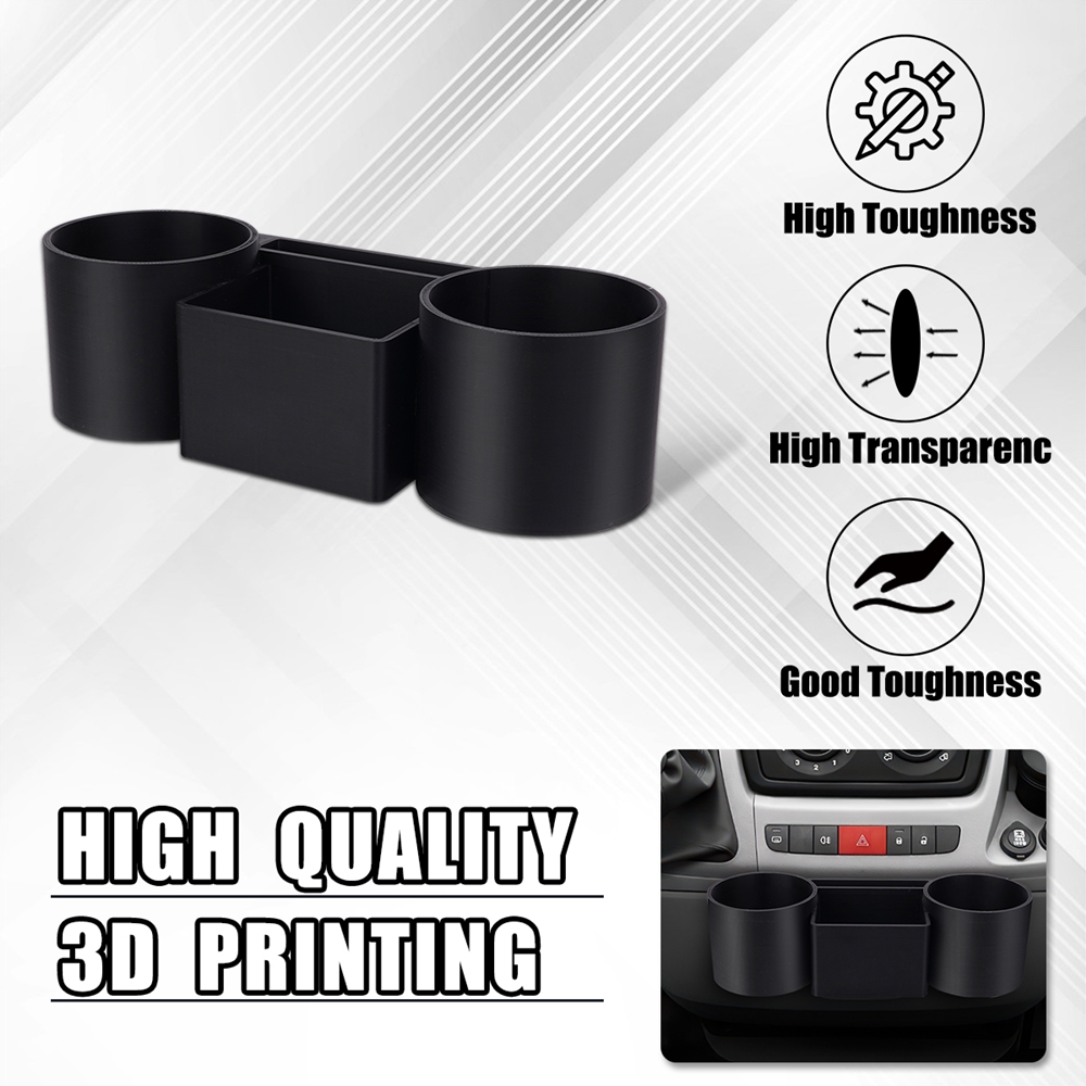 Center Console Dual Cup Holder - Dual Phone Holder recension och pris