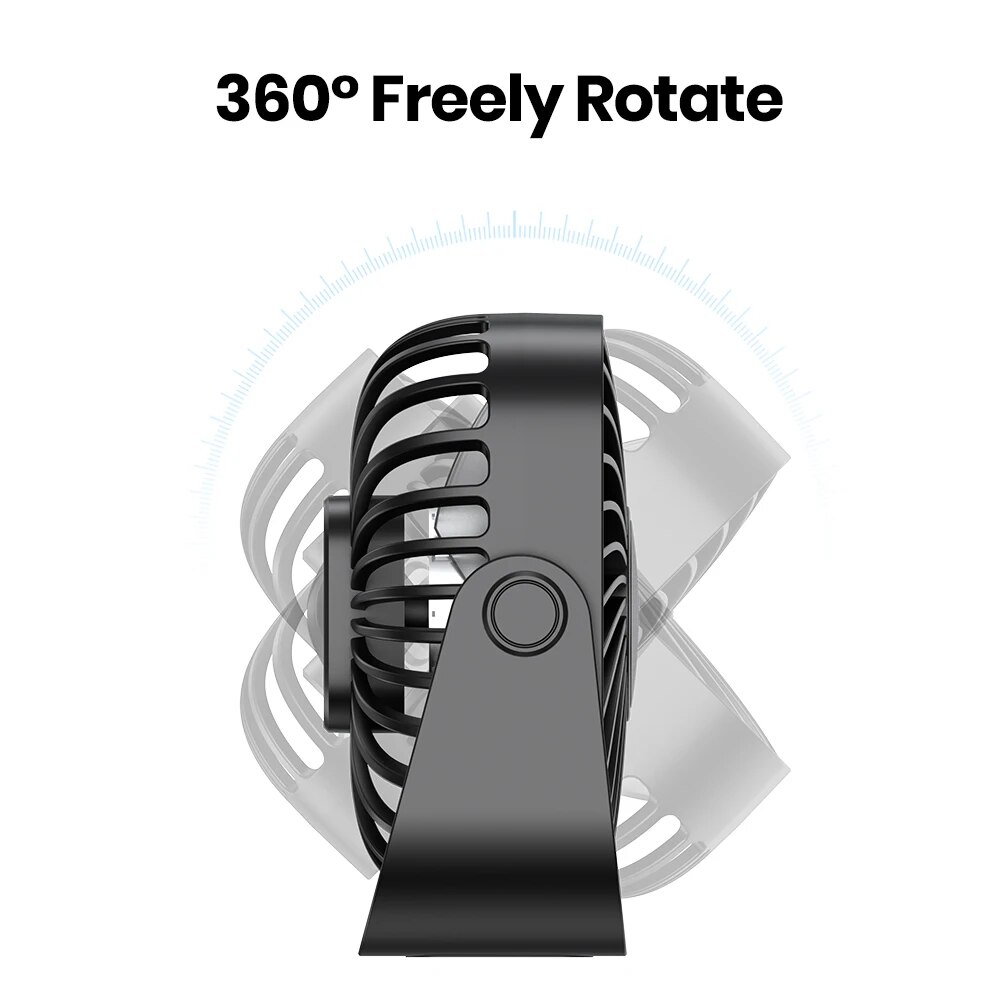 TOPK 4Inch USB Mini Portable F - Desk Setup Gear recension och pris
