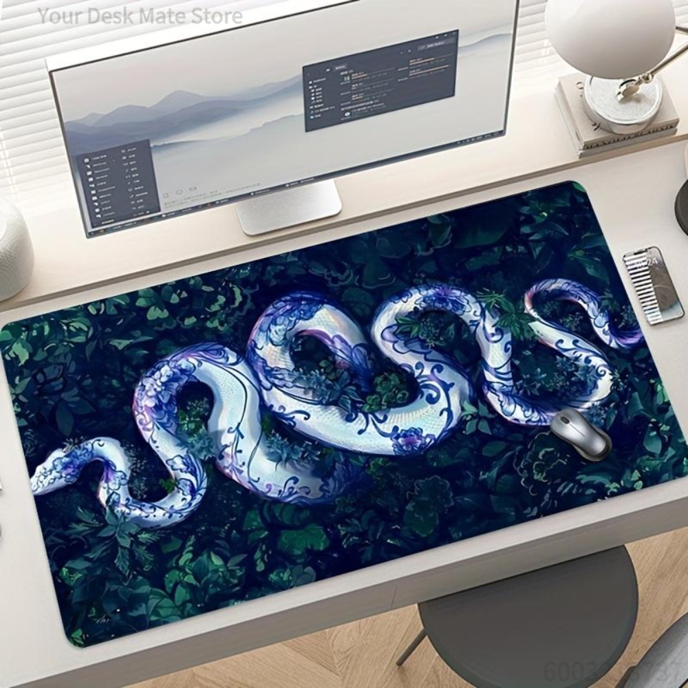 Jungle White Snake alfombrilla - Jungle Desk Setup recension och pris