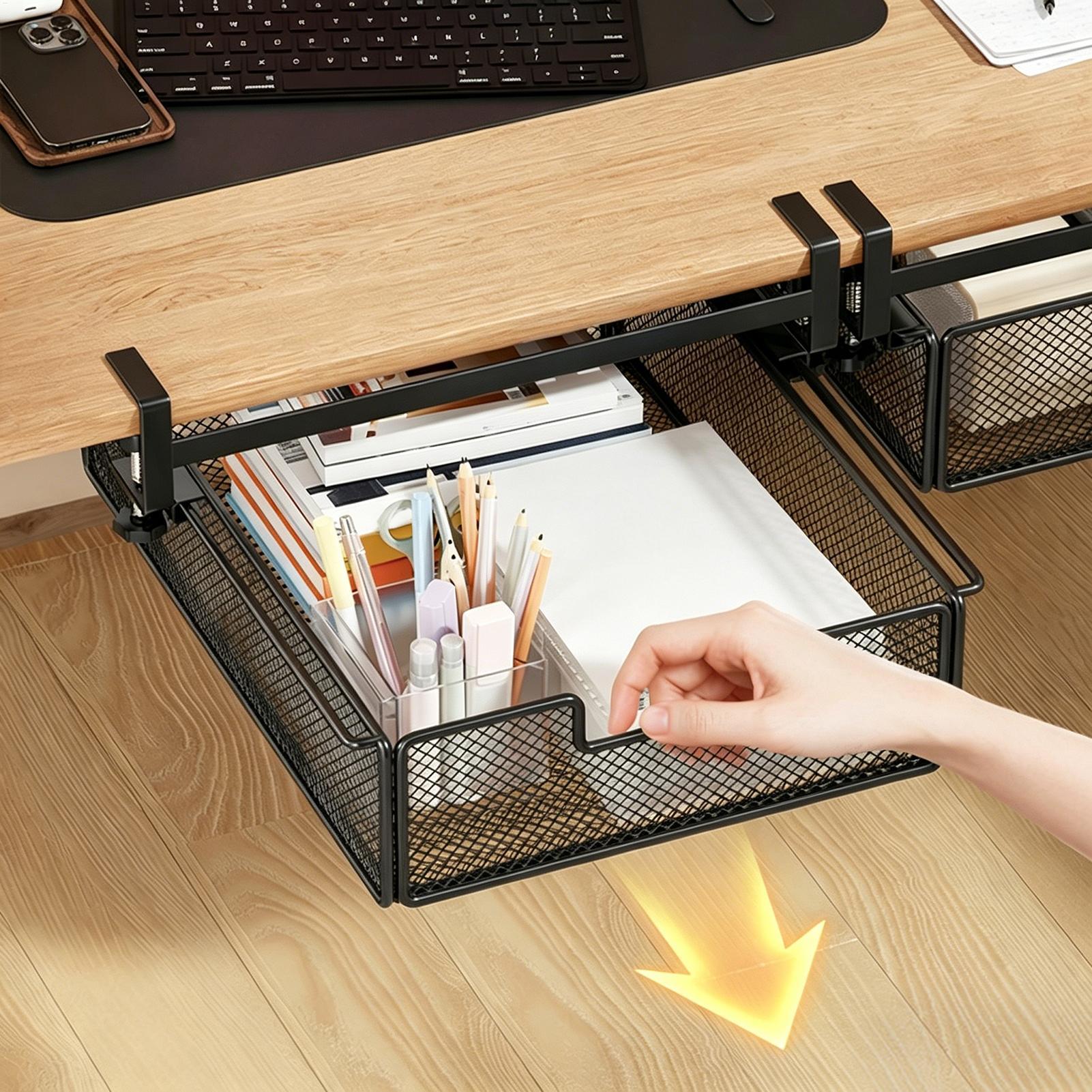Under Desk Drawer Slide Out No - Desk Setup Organizer recension och pris
