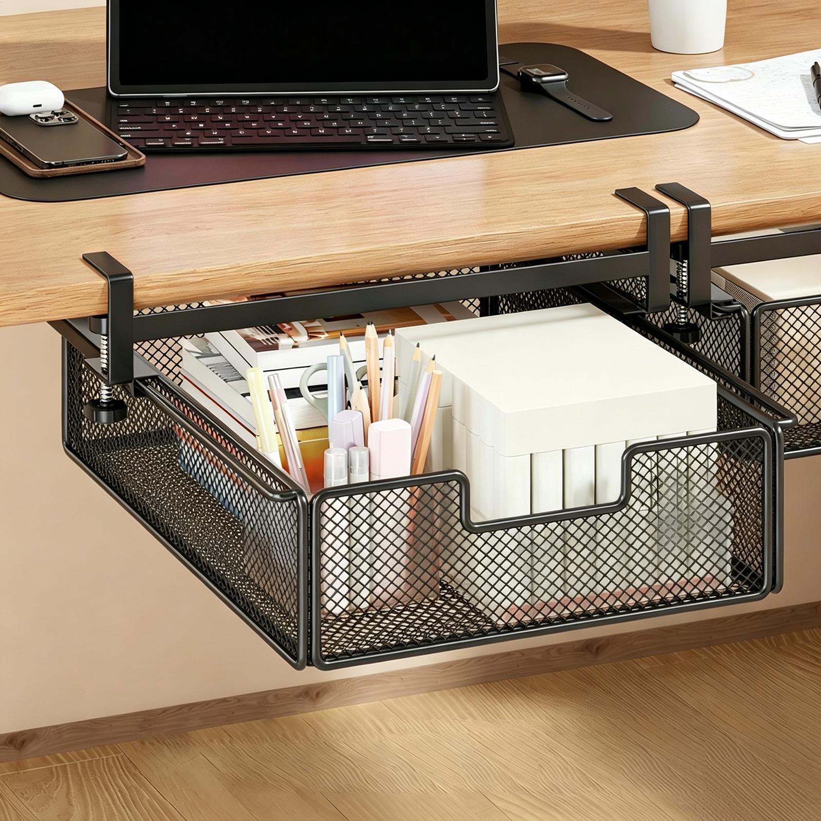 Under Desk Drawer Slide Out No - Desk Setup Organizer recension och pris