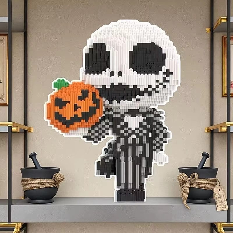 33cm Halloween Skeleton Pumpki - Desk Setup Gear recension och pris