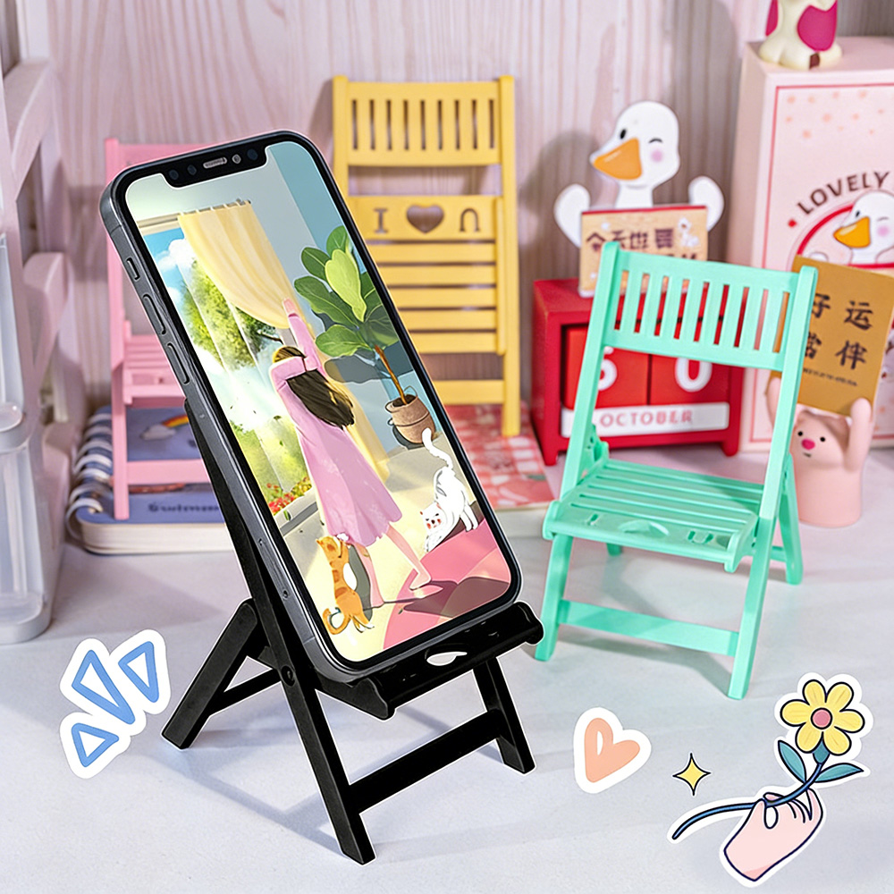 Creative Foldable Chair Phone  - Desk Setup Gear recension och pris