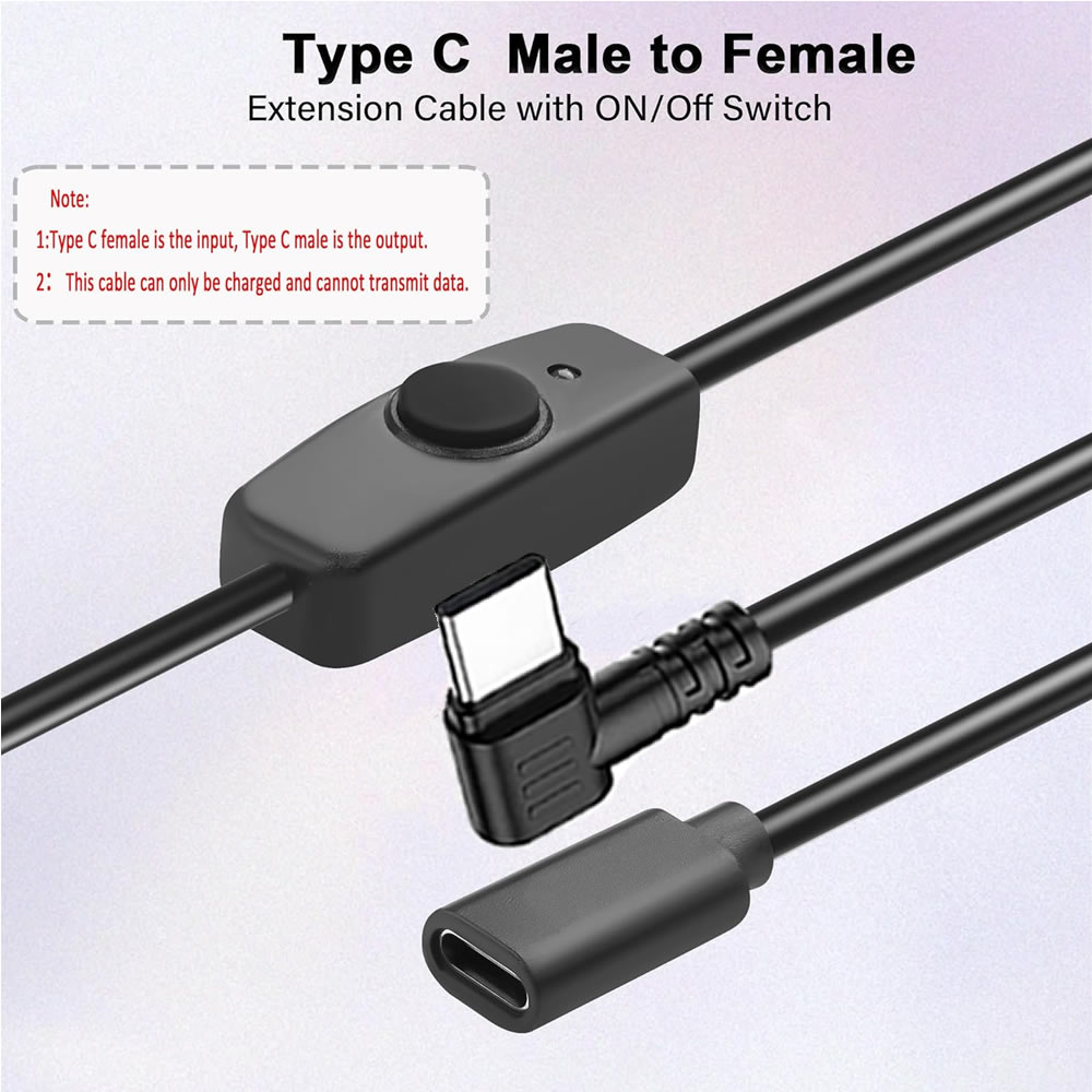 Short USB C Extension Cable wi - Desk Setup Led Strip recension och pris