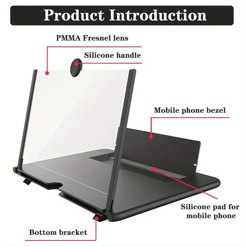 Multi Functional 12/10 inch HD - Dual Phone Holder recension och pris