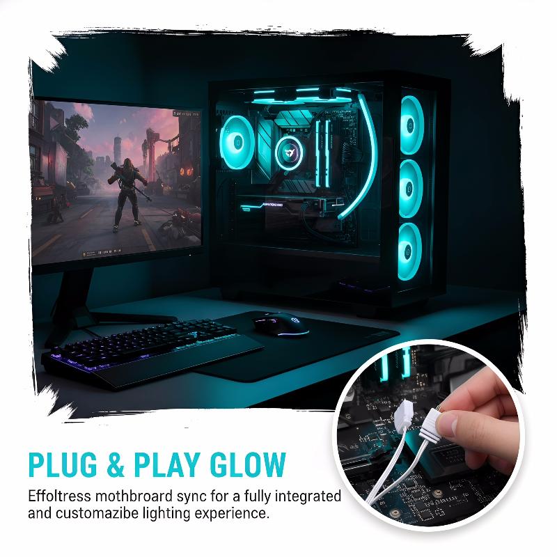 5V 3PIN ARGB Decorative Light  - Desk Setup Led Strip recension och pris