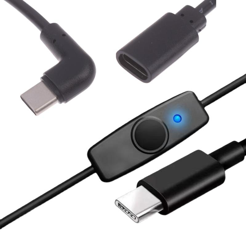 New 1/3Pcs USB-C To Type C Pow - Desk Setup Led Strip recension och pris