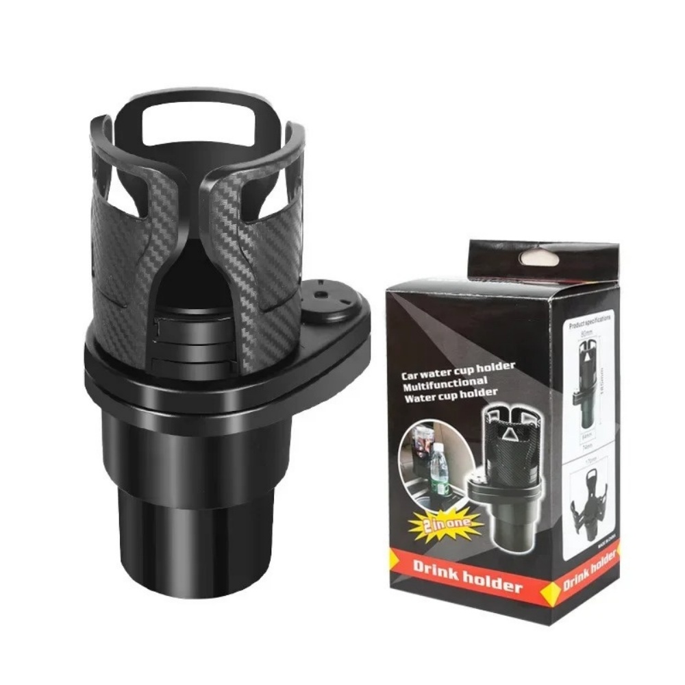 Universal Car Beverage Cup Hol - Dual Phone Holder recension och pris