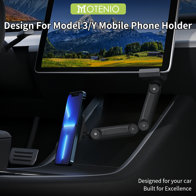 Foldable wireless magnetic pho - Dual Phone Holder recension och pris