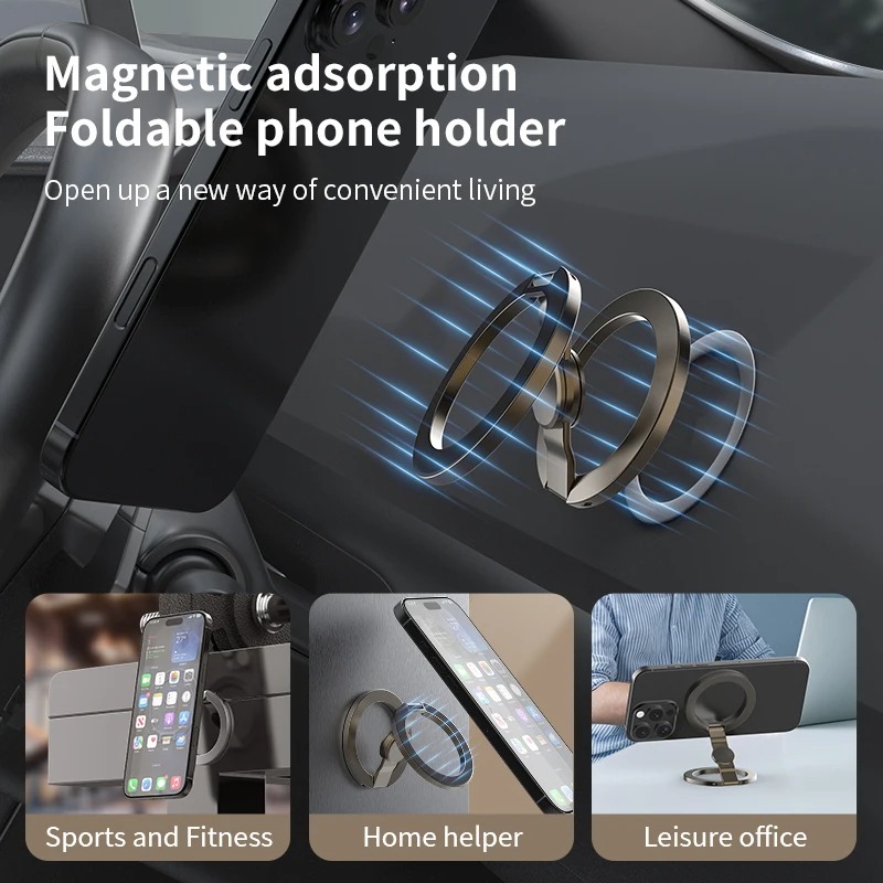 Magsafe Dual Ring Magnetic Pho - Dual Phone Holder recension och pris