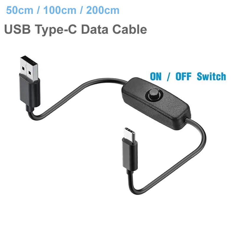 USB Type C Cable with on Off S - Desk Setup Led Strip recension och pris