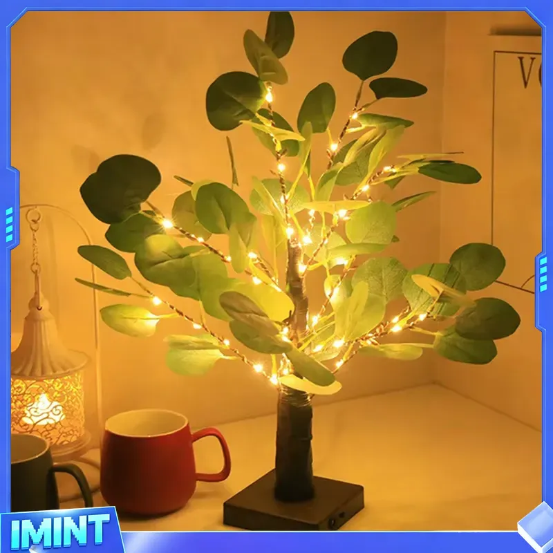 LED Table Tree Lamp Artificial - Led Desk Light Usb recension och pris