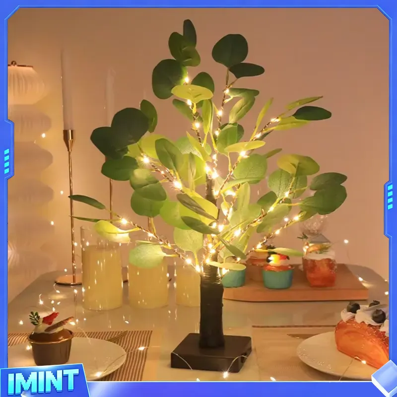 LED Table Tree Lamp Artificial - Led Desk Light Usb recension och pris