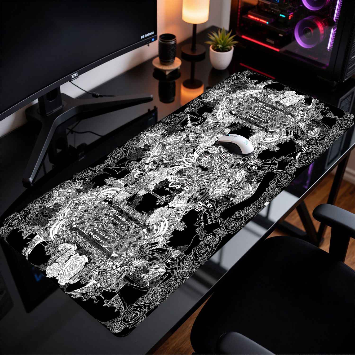 Divine Realm Gothic Building M - Desk Setup Cozy recension och pris