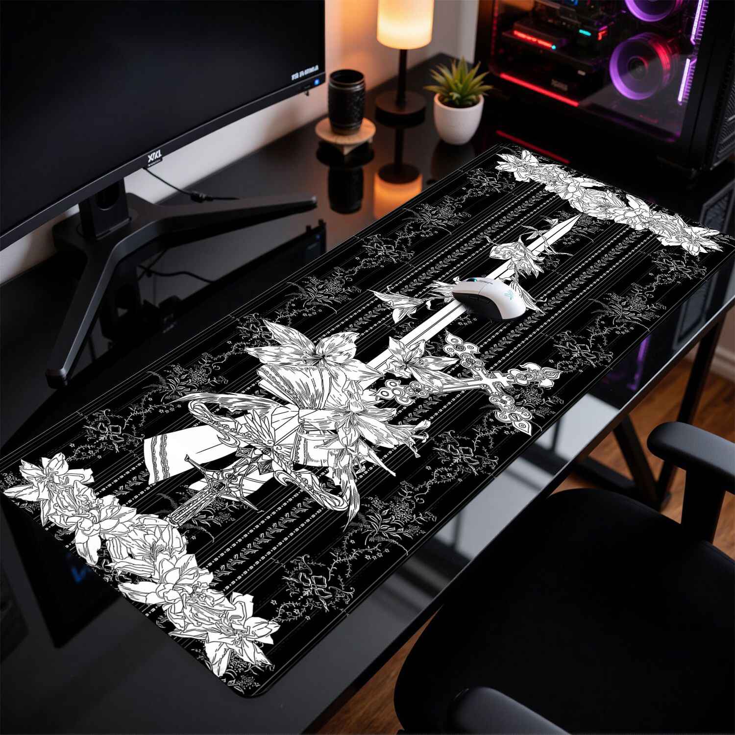 Divine Realm Gothic Building M - Desk Setup Cozy recension och pris
