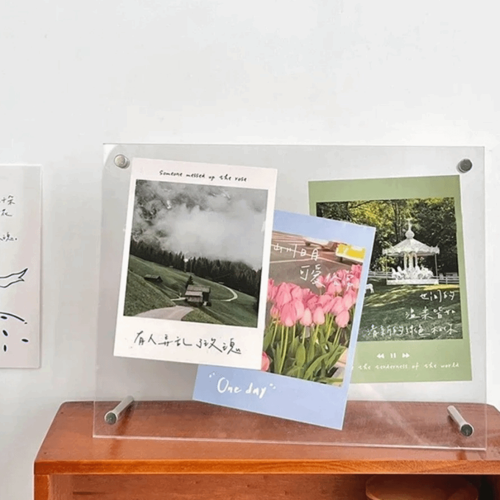 New Transparent Acrylic Photo  - Desk Setup Photo recension och pris