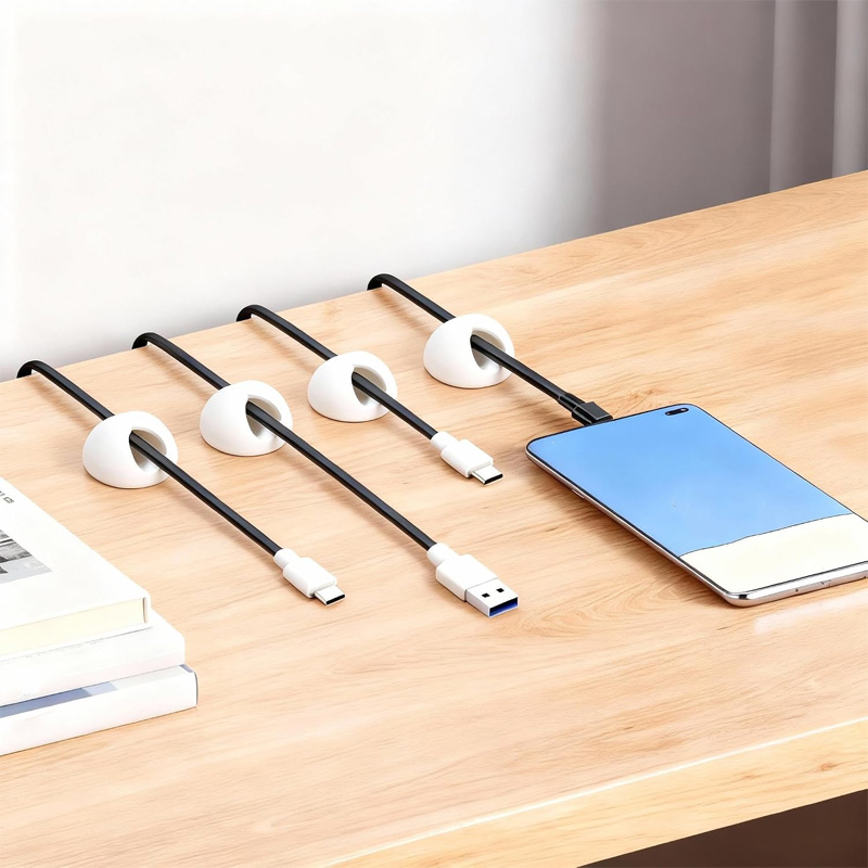 6/10/18-Piece Cable Organizer  - Desk Setup Organizer recension och pris