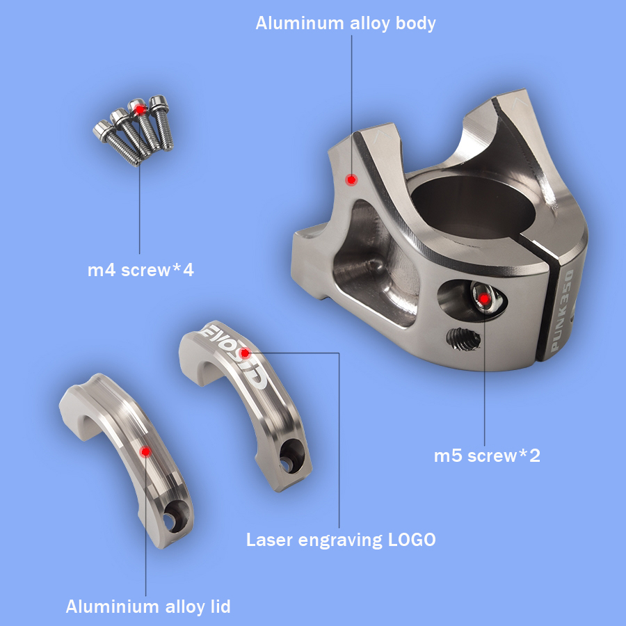 EVOSID MTB Power Bike Stem 35M - Desk Setup Riser recension och pris