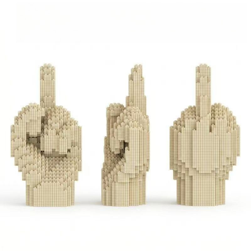 New Art Ornament Finger Buildi - Desk Setup Gear recension och pris