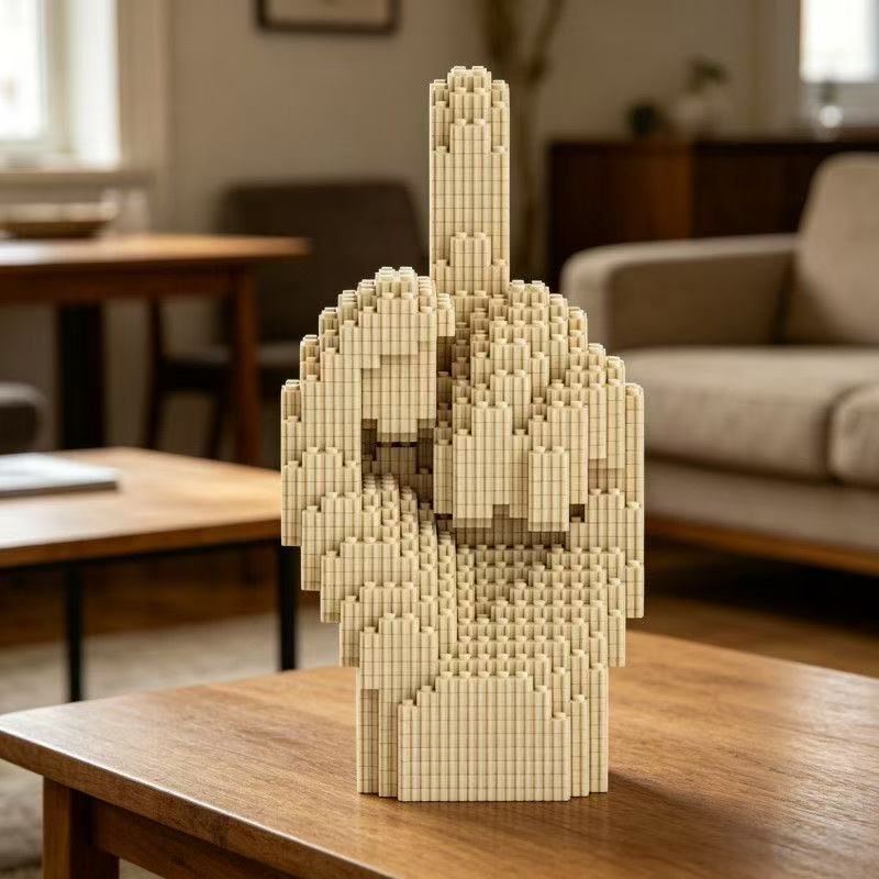 New Art Ornament Finger Buildi - Desk Setup Gear recension och pris