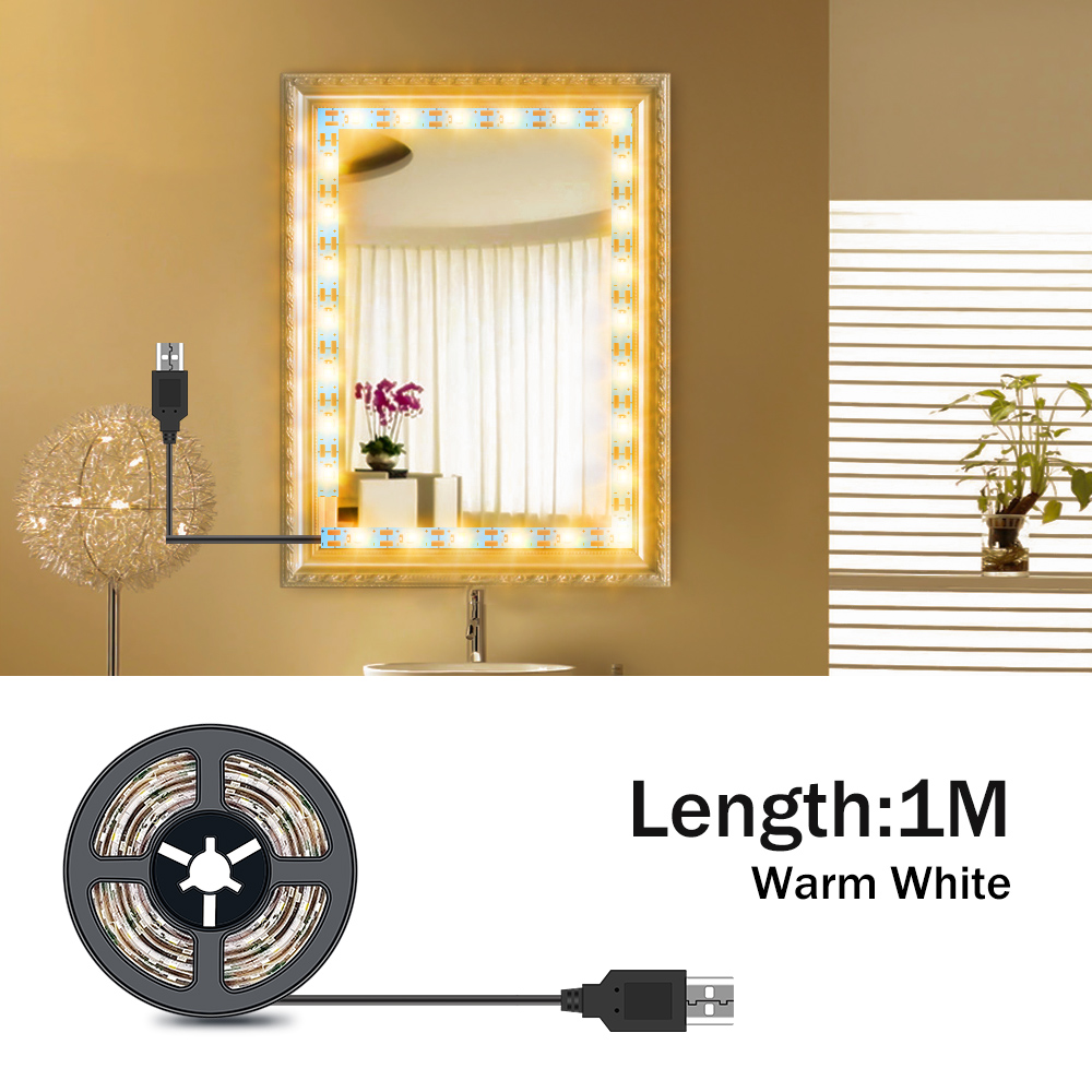 DC5V LED Makeup Mirror Light S - Led Desk Light Usb recension och pris