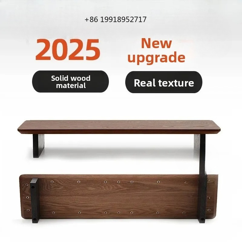 Solid Wood Monitor Riser Stand - Desk Setup Living Room recension och pris