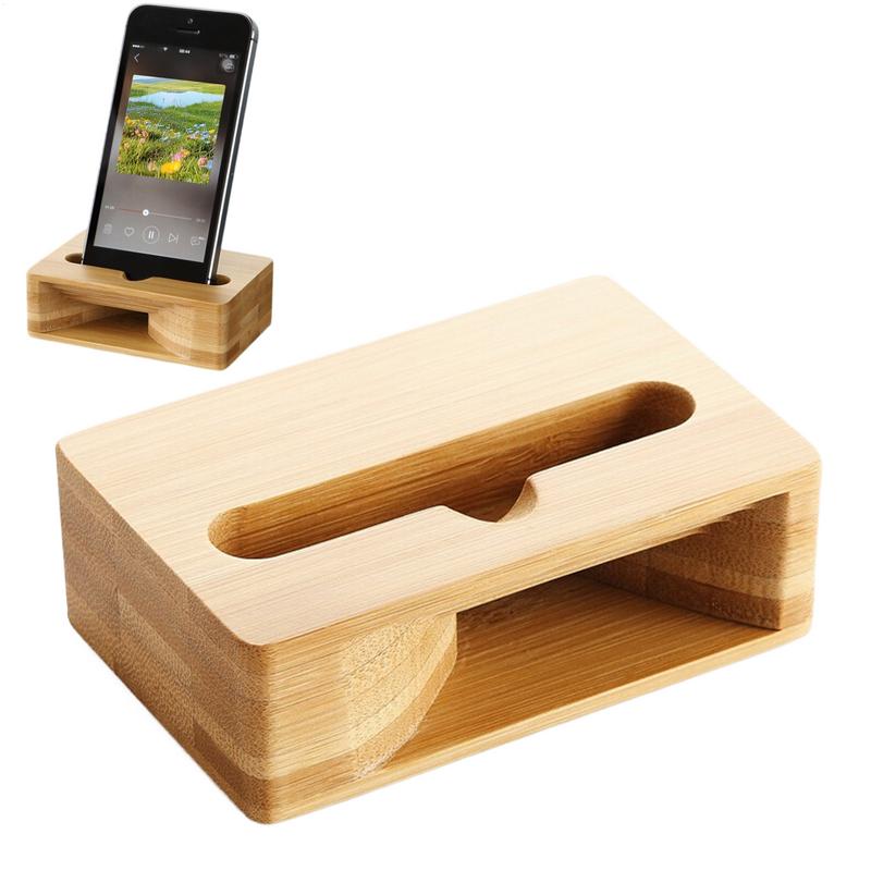 Phone Holder Speaker Amplifier - Desk Setup Riser recension och pris
