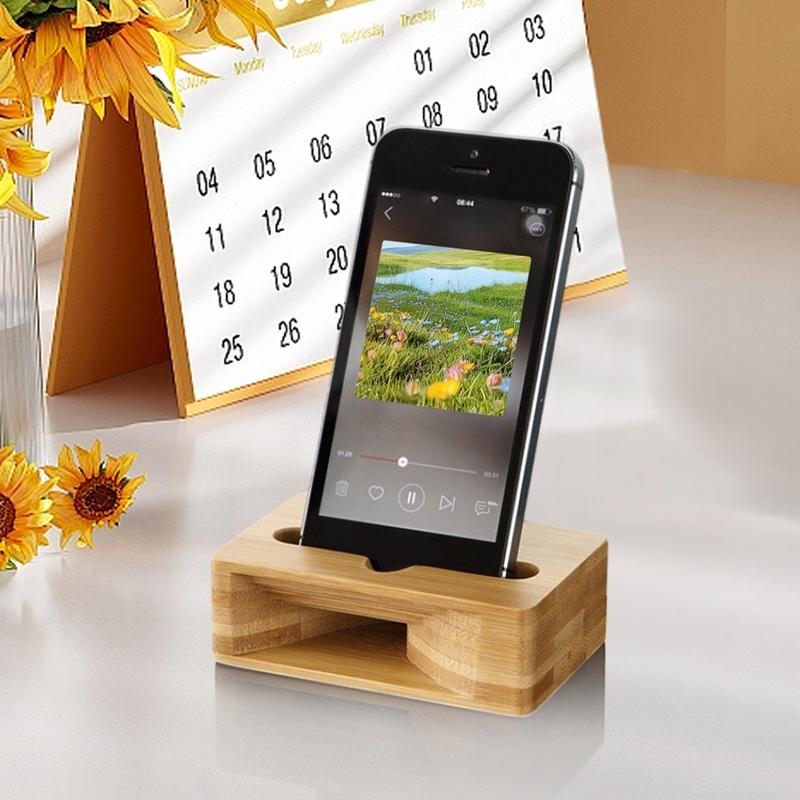 Phone Holder Speaker Amplifier - Desk Setup Riser recension och pris