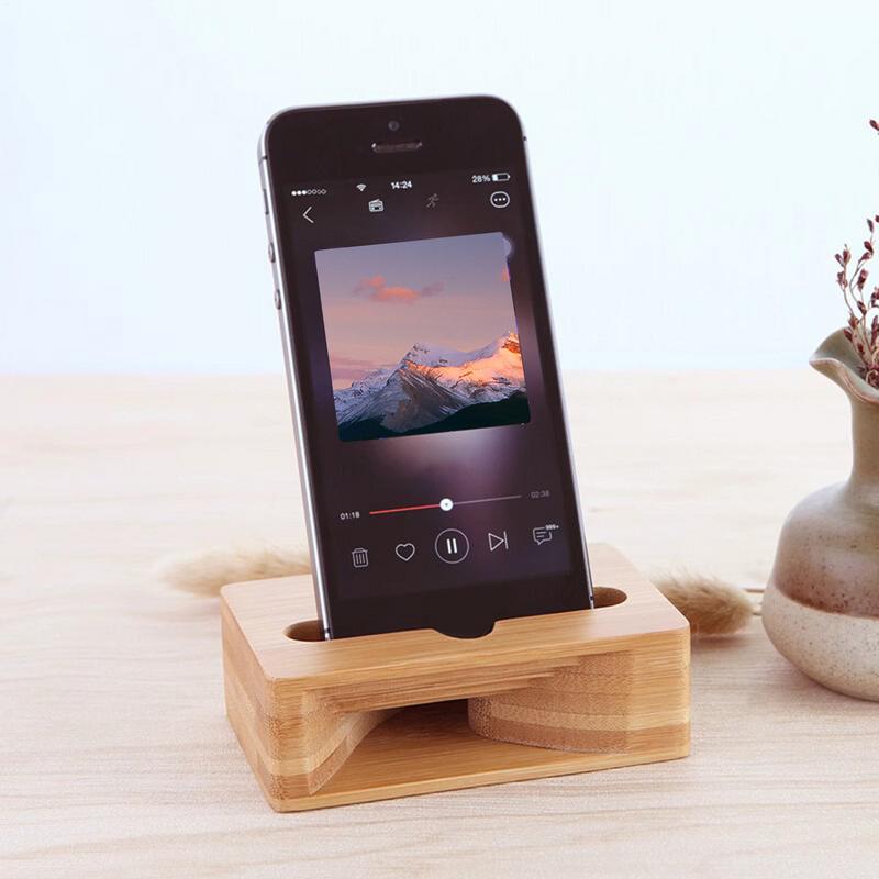 Phone Holder Speaker Amplifier - Desk Setup Riser recension och pris