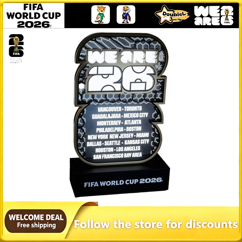 Host City FIFA World Cup 3D LE - Led Desk Light Usb recension och pris