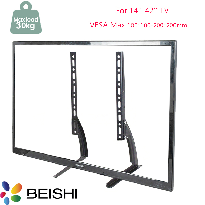 Universal TV Stand Legs TV Fee - Desk Setup Riser recension och pris