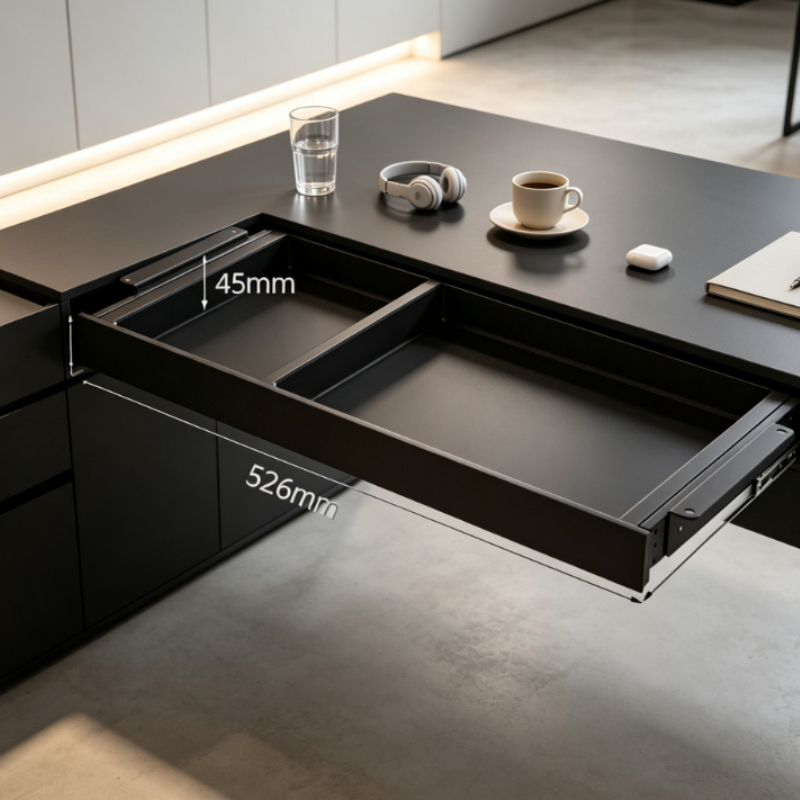 Premium Under Desk Slide-Out S - Desk Setup Organizer recension och pris