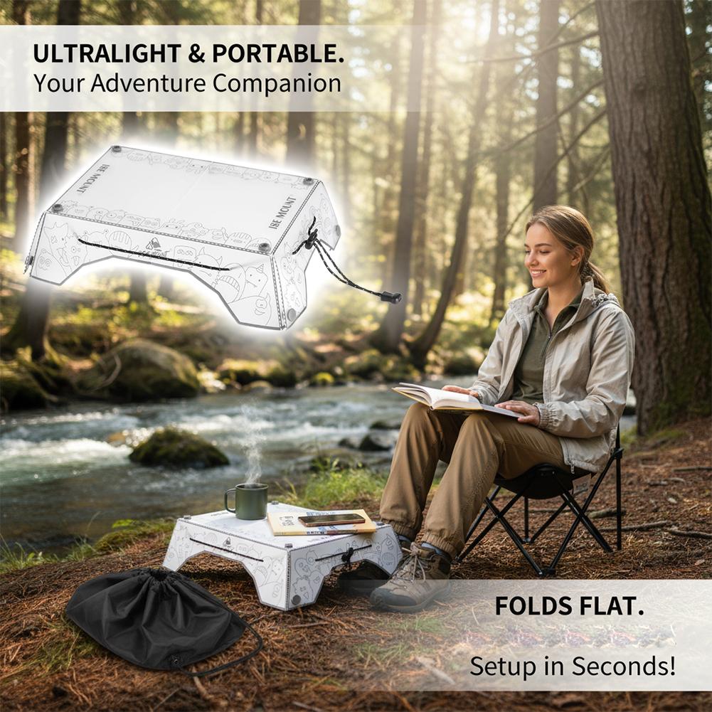 Folding Camping Table Ultralig - Desk Setup Gear recension och pris