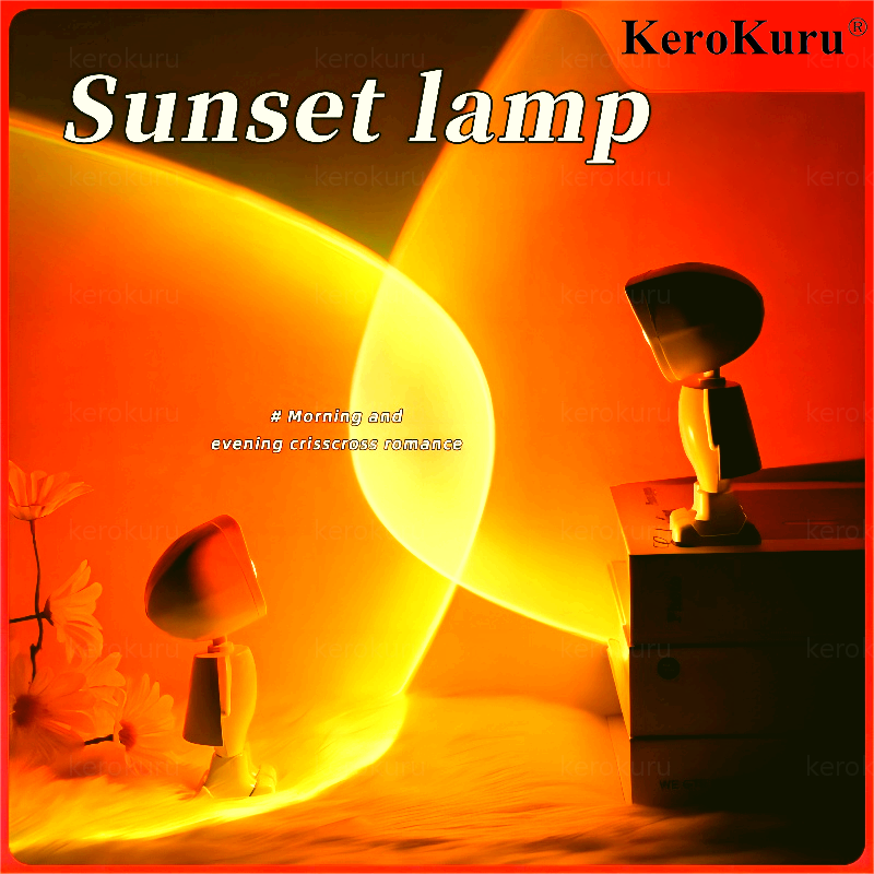 USB Sunset Lamp Projector Led  - Led Desk Light Usb recension och pris