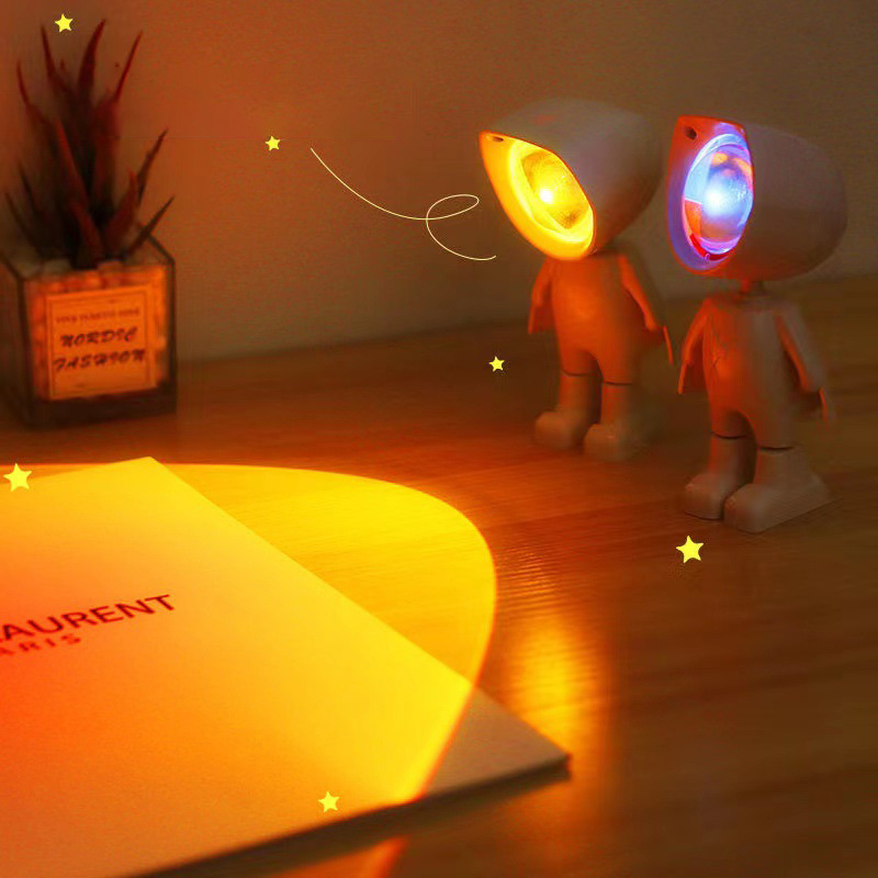 USB Sunset Lamp Projector Led  - Led Desk Light Usb recension och pris